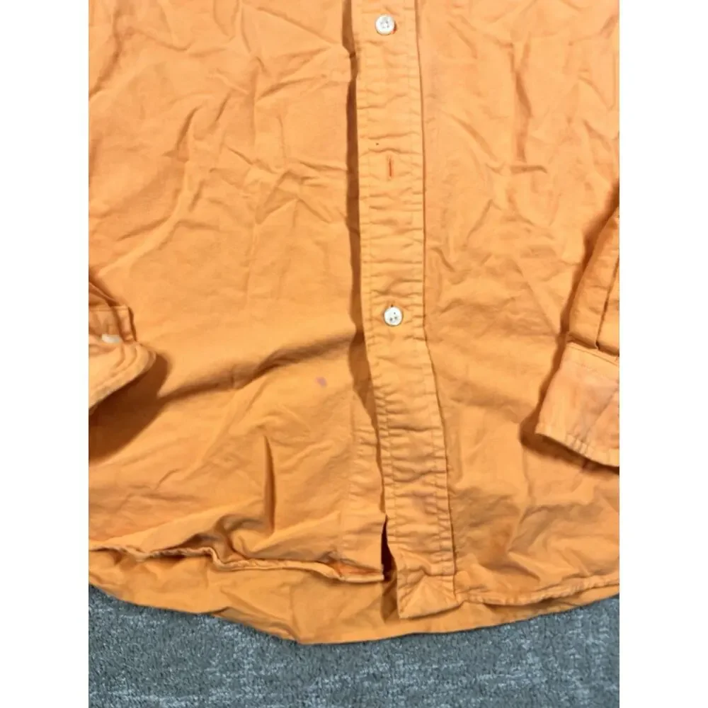 Polo Ralph Lauren L Casual Shirt Button up Long Sleeve Dress Vintage 00s